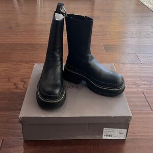 Charles & Keith Black Boots